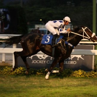 FILHO DE PIONEERING VENCE A TAÇA DE PRATA E CONFIRMA LIDERANÇA DESTA GERAÇÃO 2012 – Farrier ’deita e rola’ na Taça de Prata dos potros e segue invicto – 29/06/2013