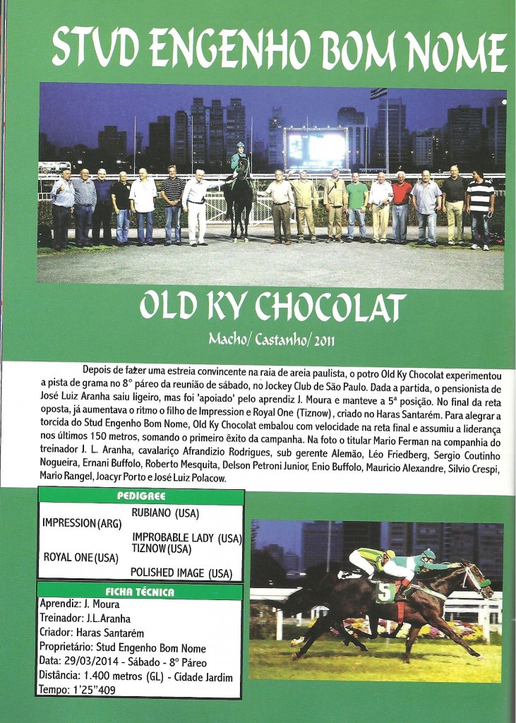 OLD KY CHOCOLAT - 29.03.2014