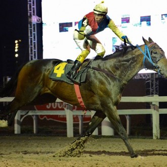 Ochentón do Santarém fatura prova de Grupo 3 na milha areia em Cidade jardim