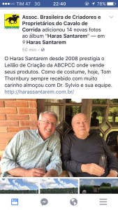 Foto do Tom e tio Sylvio