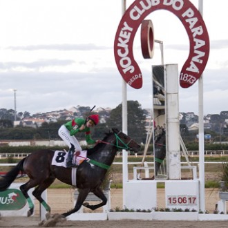 Pioppo, um Tiger Heart do Santarém vence a 5ª carreira em CJ, no Tarumã 3 filhos de Tiger Heart vencem