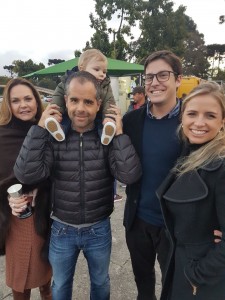 Artur namorada, luigi e luca