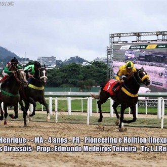 Filhos de Pioneering) vencem na Gávea e Cidade Jardim, inclusive QING YUAN do Santarém