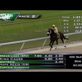 Dream Liner vence em Tampa Bay (USA)